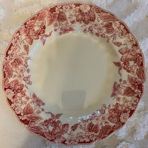 Set of 2 - 10 in Johnson bros strawberry fair plates-excellentprelovedcondition